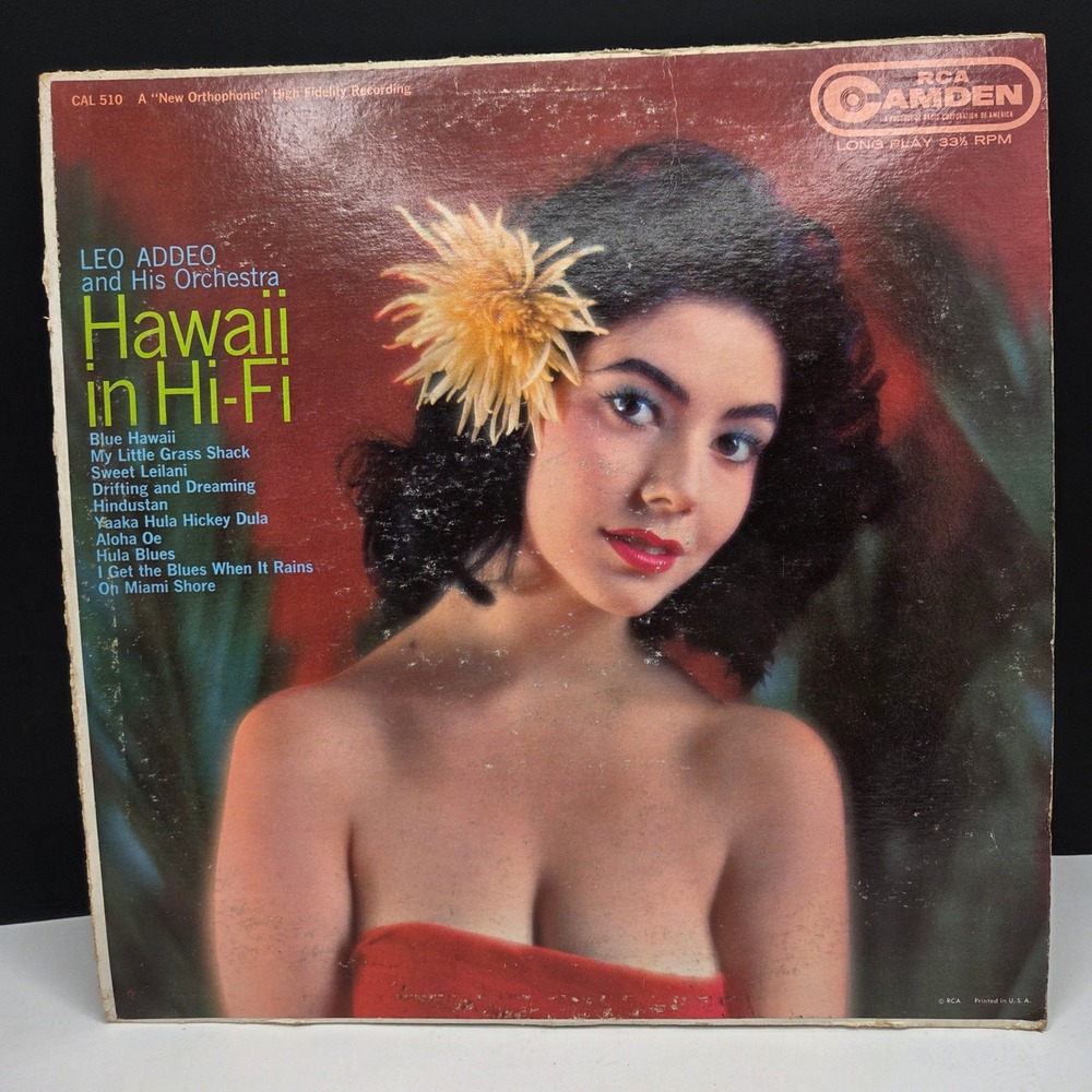 Johnny Pineapple & Company From Hawaii Vinyl LP Design Records DCF-1034 Vintage